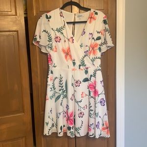 Floral Express dress, size 10